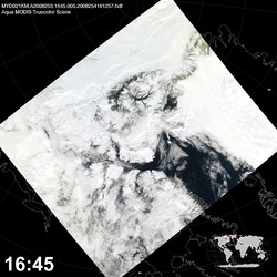 Level 1B Image at: 1645 UTC