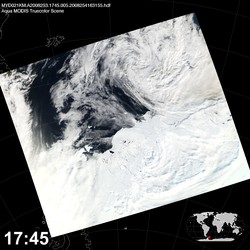 Level 1B Image at: 1745 UTC