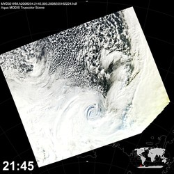 Level 1B Image at: 2145 UTC