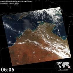 Level 1B Image at: 0505 UTC