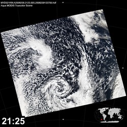 Level 1B Image at: 2125 UTC