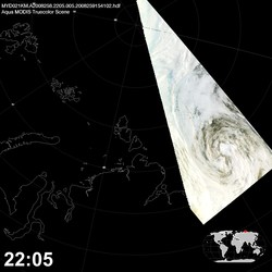 Level 1B Image at: 2205 UTC