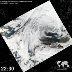 Level 1B Image at: 2230 UTC