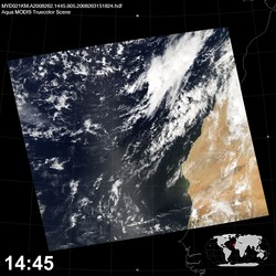 Level 1B Image at: 1445 UTC