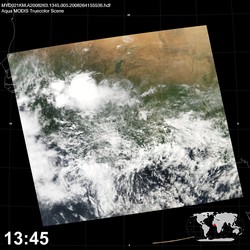 Level 1B Image at: 1345 UTC