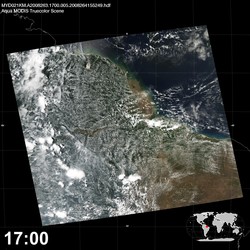 Level 1B Image at: 1700 UTC