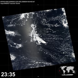 Level 1B Image at: 2335 UTC