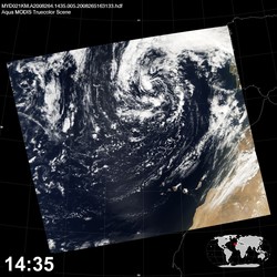 Level 1B Image at: 1435 UTC