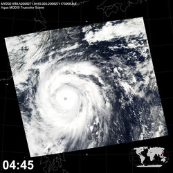 Level 1B Image at: 0445 UTC