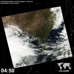 Level 1B Image at: 0450 UTC