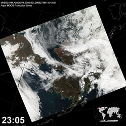 Level 1B Image at: 2305 UTC