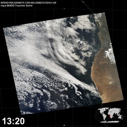 Level 1B Image at: 1320 UTC