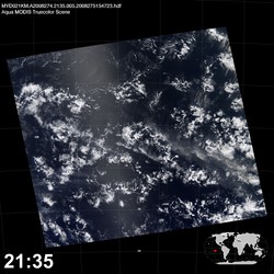 Level 1B Image at: 2135 UTC