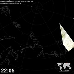 Level 1B Image at: 2205 UTC