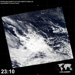 Level 1B Image at: 2310 UTC