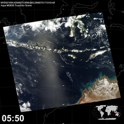 Level 1B Image at: 0550 UTC