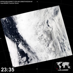 Level 1B Image at: 2335 UTC