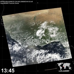 Level 1B Image at: 1345 UTC