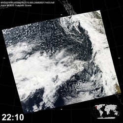 Level 1B Image at: 2210 UTC