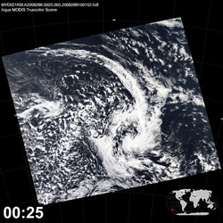 Level 1B Image at: 0025 UTC