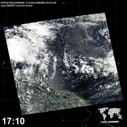 Level 1B Image at: 1710 UTC