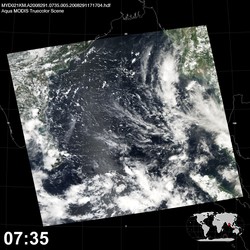 Level 1B Image at: 0735 UTC