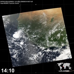 Level 1B Image at: 1410 UTC