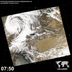 Level 1B Image at: 0750 UTC