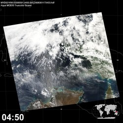 Level 1B Image at: 0450 UTC