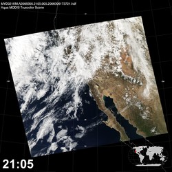 Level 1B Image at: 2105 UTC