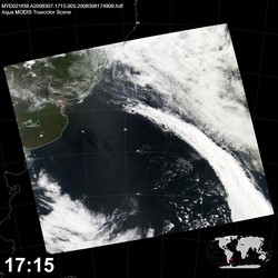 Level 1B Image at: 1715 UTC