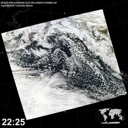 Level 1B Image at: 2225 UTC