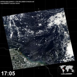 Level 1B Image at: 1705 UTC