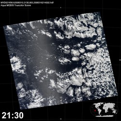 Level 1B Image at: 2130 UTC