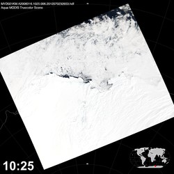 Level 1B Image at: 1025 UTC