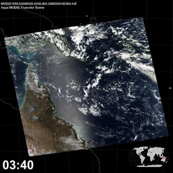 Level 1B Image at: 0340 UTC