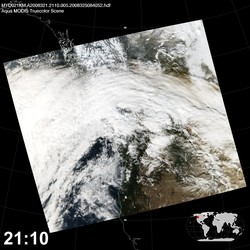 Level 1B Image at: 2110 UTC