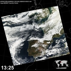 Level 1B Image at: 1325 UTC