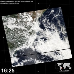 Level 1B Image at: 1625 UTC