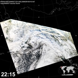 Level 1B Image at: 2215 UTC