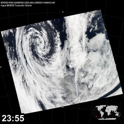 Level 1B Image at: 2355 UTC