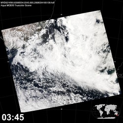 Level 1B Image at: 0345 UTC