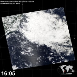 Level 1B Image at: 1605 UTC