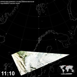 Level 1B Image at: 1110 UTC