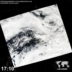 Level 1B Image at: 1710 UTC