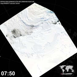 Level 1B Image at: 0750 UTC