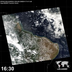 Level 1B Image at: 1630 UTC