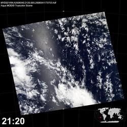 Level 1B Image at: 2120 UTC