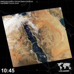 Level 1B Image at: 1045 UTC