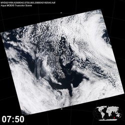 Level 1B Image at: 0750 UTC